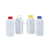 Nalgene 2423-0500 LDPE Color-Coded Unitary Wash Bottle, 500mL Capacity, Colored