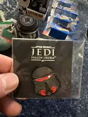 Star Wars Jedi Fallen Order Purge Trooper Helmet Pin - NIB