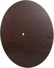 Abaodam Round Grain Clock Dial Replacement Panel Roman Numeral Design Thick for Custom Wall Clocks Clock Movement Parts Accessory