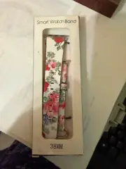 APPLE WATCH Smart Watch Bands Floral White Very Stylish New