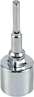 Trailer Jack Drill Adapter – Jack Drill – Aluminum Cast Iron Trailer Leveling Adapter For Popup & Gooseneck Trailers – Compact Labor‑Saving Electric/Ratchet Wrench Socket, Simple Installation, Durable