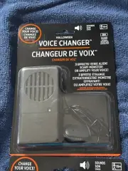 Amscan Inc Voice Changer Halloween Amplify or Change 3 Effects Scary Tekky New