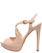Prada Cross-Strap Platform Stiletto Original:$845.00 39/9