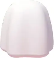 Toothpaste Cap Head Self Closing Dispenser Silicone Removable Household Washable External Cream Tube Cover Replacement, White
