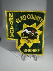 Elko County Nevada Sheriff Shoulder Patch