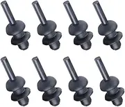 GUERBEIS 8PC Parcel Shelf Clip Fit for Peugeot, 106 208 I II 306 2012-023 699218 Rear Boot Trunk Cord Strap String Mounting Hook Bracket Luggage Shelf Clips