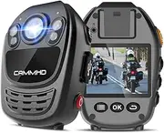 CAMMHD 1440P 32GB Body Camera Wearable, 3500mAh Battery Body Cam, Night Vision Security Body Cam IP67 for Police Security Law Enforcement and Personal Recording