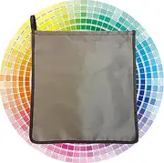 EMF Protect Pad,Laptop Tablet Protection Faraday Pouch Anti Radiation Case Blanket 5G RF GPS RFID Copper Shield Security Pouch Router Cover 10.6inch (Silver)