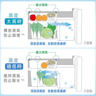 【Panasonic】無邊框鋼板系列500L三門電冰箱(NR-C501XV)(雅士白/皇家藍)