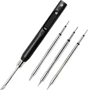 [SEQURE] S99 150W Electric Soldering Iron Set with 4 Soldering Tips OLED Digital Temperature Calibration 50℃-500℃, Adjustable Temperature