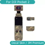 For DJI Pocket 2 Decal Skin Vinyl Wrap Film Gimbal Camera Stabilizer Sticker