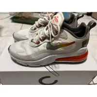 在飛比找蝦皮購物優惠-（免運）Nike Air Max 270 React 白灰橙