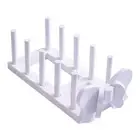 Plate Rack Holder Space Saving Dish Drying Rack for Cutting Board Cups Home
