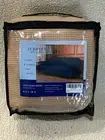 Subrtex Loveseat Slipcover Stretch Furniture Separate Cushion Cover Taupe Camel