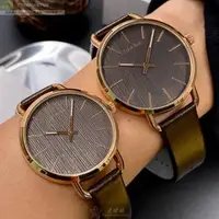 在飛比找森森購物網優惠-CK手錶, 男女通用錶 36mm, 42mm 玫瑰金圓形精鋼