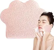 Face Wash Sponge - Cat Paw Shape Enlarged Skin Exfoliator Sponge - Manual Enlarged Scrubbing Pads Cosmetic Removal Towels For Travel