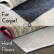 RUG STOP - Non-Slip Rug Underlay - 3 Sizes Available **FOR CARPET OR HARD FLOORS