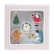 Jardinopia - Christmas Diffuser Topper (Set of 5), Resin, Home Decor