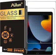 Ailun Screen Protector for iPad 7 (10.2-Inch, 2019 Model, 7th Generation) [2Pack] 2.5D Tempered Glass [Apple Pencil Compatible] Case Friendly