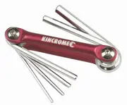 Kincrome K5045 - Folding Hex Key Set 6 Piece Imperial