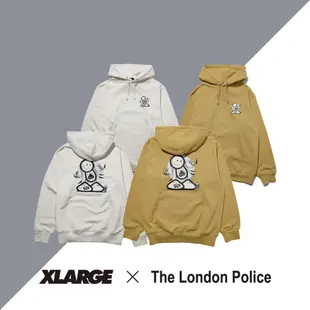 XLARGE PULLOVER HOODIE LONDON POLICE 倫敦警察聯名帽T 101203012027