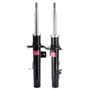 2x Front KYB Excel-G Strut Shock Absorbers for Citroen C2 C3 I4 DT4 FWD