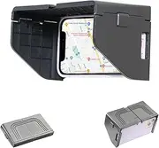 TFY Foldable Sun Shade Visor for Mobile Phones, Anti-Glare Hood, Sun Shield, Easy to Install, Stable and Secure Fit, Portable and Foldable Design
