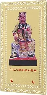 OHPHCALL Tai Sui Card Amulet Card 2025 Chinese Amulet General Taisui Card Feng Shui Tai Sui Card Luck Protection Plaque Cards Fortune Amulet for Auspicious Success Wealth