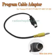 3 PCS Adaptor for Prog.Cable Mini Din 8Pin for YAESU FT-817 (6-089)