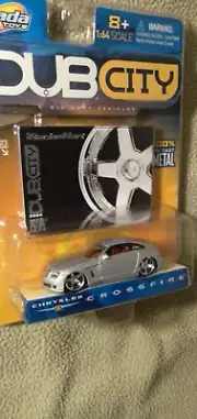 Jada Dub City CHRYSLER CROSSFIRE NEW SEALED 2004 Silver