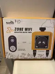RainPoint Smart Irrigation Water Timer 2-Zone Wifi TTV203WRF & TWG004WRF - M13