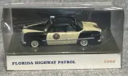 White Rose 1949 Ford Florida Highway Patrol FHP Police Car #8 1:43 Scale