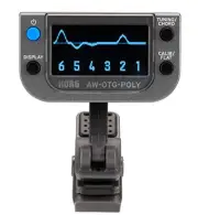 KORG Organic EL Polyphonic Clip Tuner for Guitar AW-OTG-POLY 500