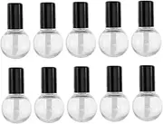 Ipetboom 1set Lip Gloss Bottle Patchouli Perfume Essential Oils Patchouli Essential Oil Builder Gel Spray Bottles for Cleaning Soap Dispenser Pump Lipsticks Lip Gloss White The Pet 10pcs