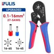 Tubular Terminal Crimping Pliers HSC8 16-4S 16-6S 16mm² Crimper Tools Wire Conn