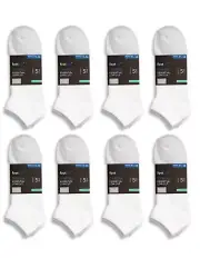 Mens 40 Pack Socks Essential Liner Assorted 11-14