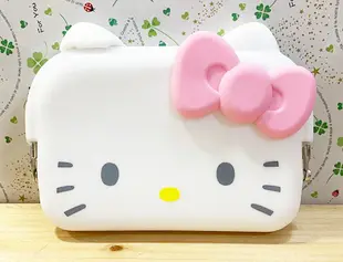 【震撼精品百貨】Hello Kitty_凱蒂貓-三麗鷗 Hello Kitty日本SANRIO三麗鷗矽膠證件零錢包-粉*77585