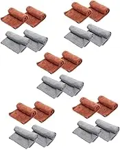 minkissy Sets Countertop Cleaning Rag Dish Cleaning Cloths Microfiber Washable and Reusable Pcs