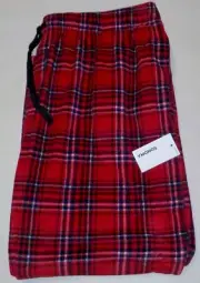 SONOMA MENS SLEEP LOUNGE PAJAMA PANT 2X 42-44 NWT POLYESTER FLEECE CHECKER 2XB