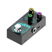 Guitar Digital Reverb Effector Reverb Effect Pedal Device Built-in 9Digital Reverb Based True Bypas As Shown