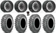 Valor V06 Bdlk 15" Wheels Gm 32" Lynx SXS Tires UForce U10 Pro / U10 XL Pro