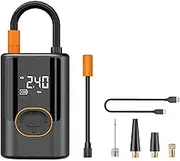 Aircore S1 – Smart Portable Tire Inflator | Wireless + Wired + Power Bank, 150 Psi Air Pump, Portable Mini Air Inflator for Car, Tire Inflator Portable Air Compressor for Car, Motorcycle(Wireless+Wire