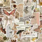 Vintage Ephemera Pack Junk Journal Kit Scrapbook Supplies Decor Cute Lot of 10