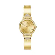 Guess Tri Luxe Ladies Watch in Gold
