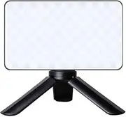 NovelGoal Mobile Phone LED Video Light Selfie Fill Light 2500K-9000K Computer Camera Lamp Photography Fill Light for Smartphone Vlog Live Streaming (with Tripod Set)