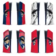 NHL FLORIDA PANTHERS VINYL SKIN FOR SONY PS5 PRO DIGITAL EDITION CONSOLE
