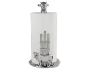 Arthur Court Cow Paper Towel Holder Display Stand with Farm Sunflower Accents...