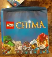 NWT Lego Legends Of Chima Zip Bin Battle Case A1632XX