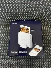 Fujifilm Instax Link Wide Printer Film Kit - White