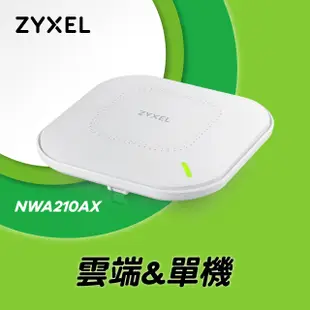 Zyxel合勤 NWA210AX 商用雙頻Wi-Fi6 無線網路基地台AP 優惠價60XX（含運）